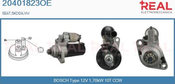 REAL 20401823OE - Démarreur droxauto.com