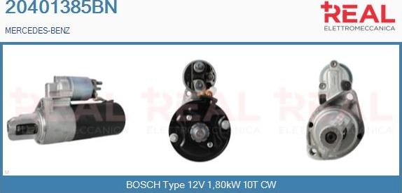 REAL 20401385BN - Démarreur droxauto.com