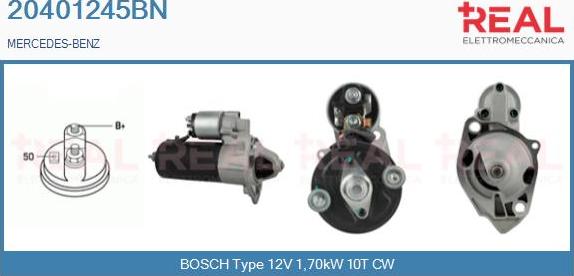 REAL 20401245BN - Démarreur droxauto.com