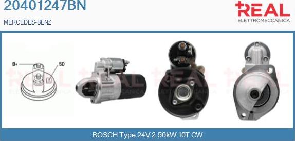 REAL 20401247BN - Démarreur droxauto.com