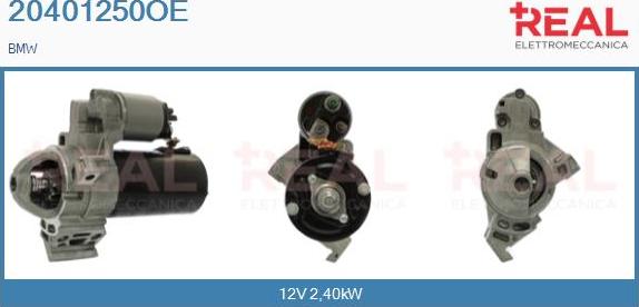 REAL 20401250OE - Démarreur droxauto.com