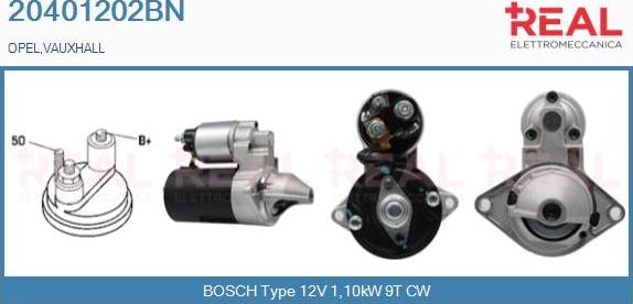 REAL 20401202BN - Démarreur droxauto.com