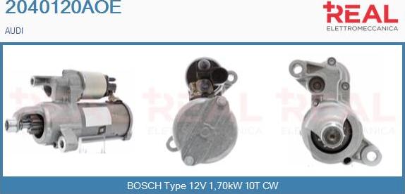 REAL 2040120AOE - Démarreur droxauto.com