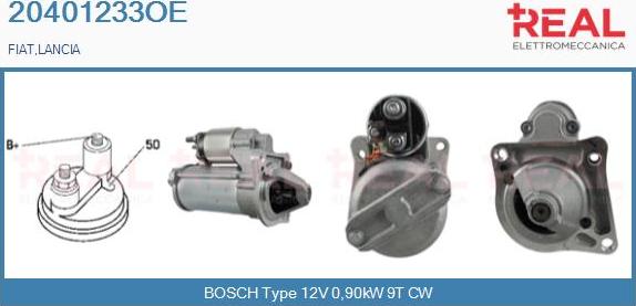 REAL 20401233OE - Démarreur droxauto.com