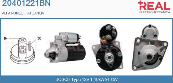 REAL 20401221BN - Démarreur droxauto.com