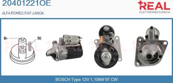 REAL 20401221OE - Démarreur droxauto.com
