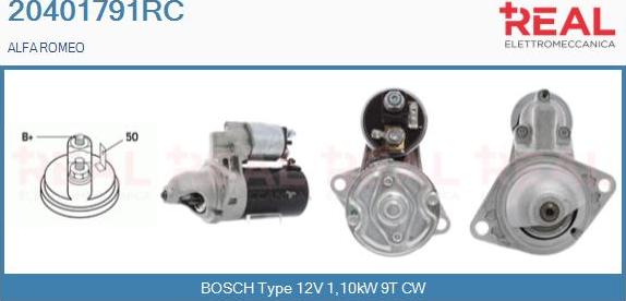 REAL 20401791RC - Démarreur droxauto.com