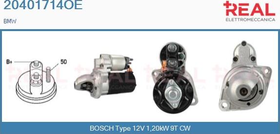 REAL 20401714OE - Démarreur droxauto.com