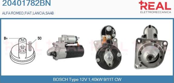 REAL 20401782BN - Démarreur droxauto.com