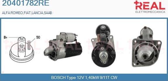 REAL 20401782RE - Démarreur droxauto.com