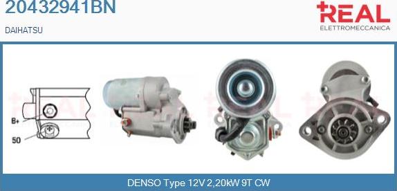 REAL 20432941BN - Démarreur droxauto.com