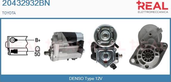 REAL 20432932BN - Démarreur droxauto.com