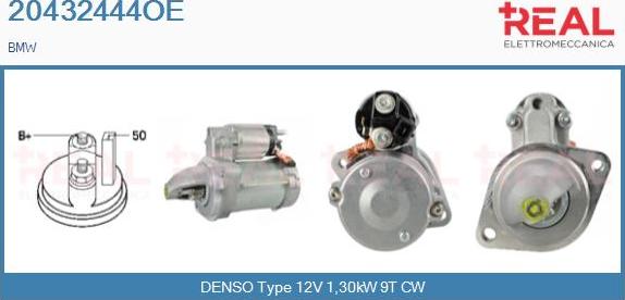 REAL 20432444OE - Démarreur droxauto.com