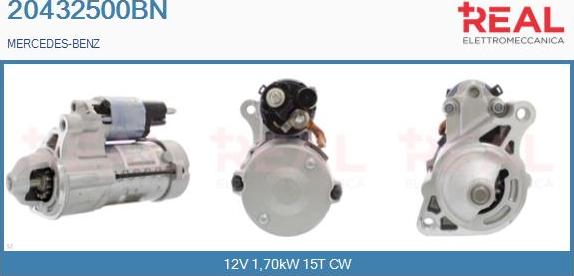 REAL 20432500BN - Démarreur droxauto.com