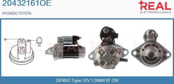 REAL 20432161OE - Démarreur droxauto.com