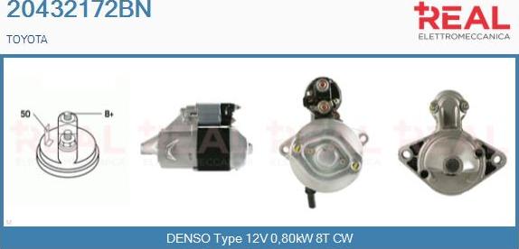 REAL 20432172BN - Démarreur droxauto.com