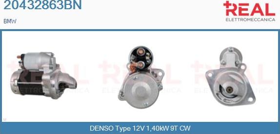 REAL 20432863BN - Démarreur droxauto.com