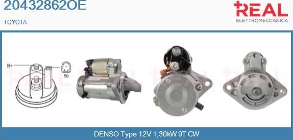 REAL 20432862OE - Démarreur droxauto.com