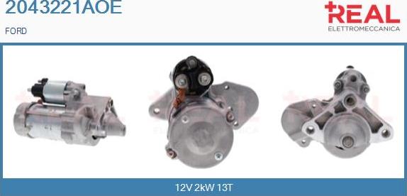 REAL 2043221AOE - Démarreur droxauto.com