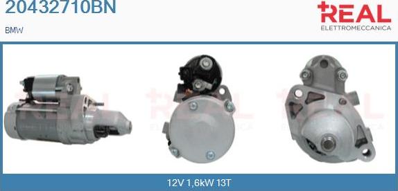 REAL 20432710BN - Démarreur droxauto.com