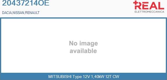 REAL 20437214OE - Démarreur droxauto.com