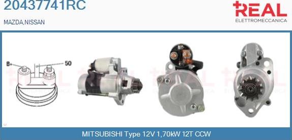 REAL 20437741RC - Démarreur droxauto.com