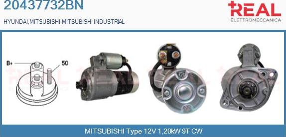 REAL 20437732BN - Démarreur droxauto.com