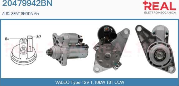 REAL 20479942BN - Démarreur droxauto.com