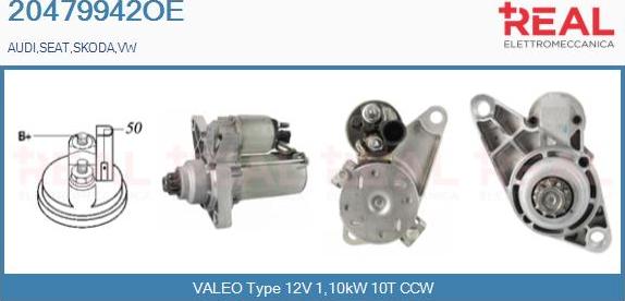 REAL 20479942OE - Démarreur droxauto.com