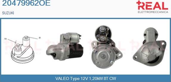 REAL 20479962OE - Démarreur droxauto.com
