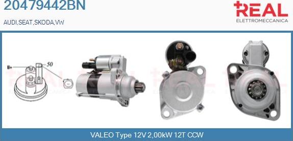 REAL 20479442BN - Démarreur droxauto.com