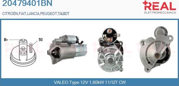 REAL 20479401BN - Démarreur droxauto.com