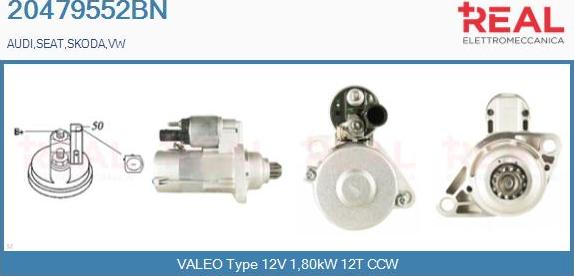 REAL 20479552BN - Démarreur droxauto.com