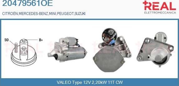 REAL 20479561OE - Démarreur droxauto.com