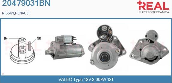 REAL 20479031BN - Démarreur droxauto.com