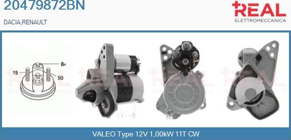 REAL 20479872BN - Démarreur droxauto.com