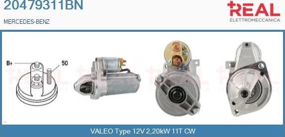 REAL 20479311BN - Démarreur droxauto.com