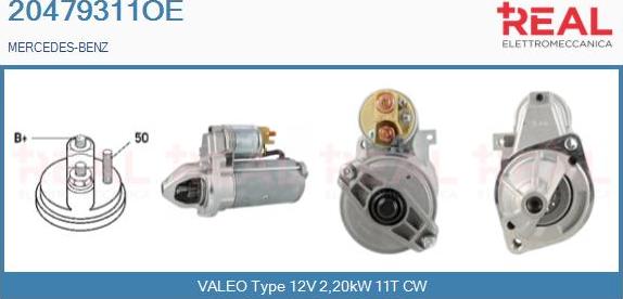 REAL 20479311OE - Démarreur droxauto.com