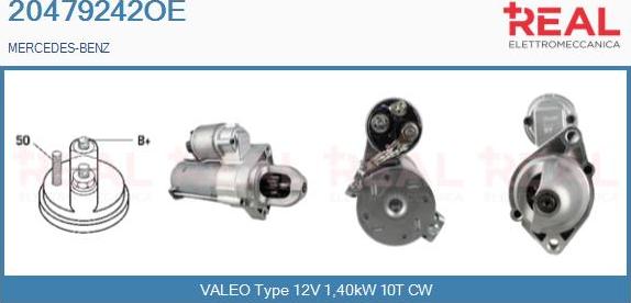 REAL 20479242OE - Démarreur droxauto.com