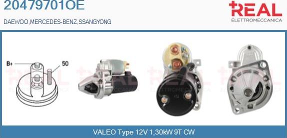 REAL 20479701OE - Démarreur droxauto.com