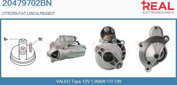 REAL 20479702BN - Démarreur droxauto.com