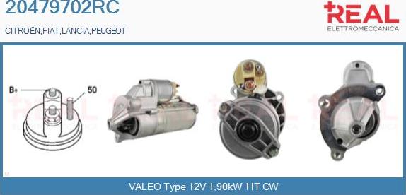 REAL 20479702RC - Démarreur droxauto.com