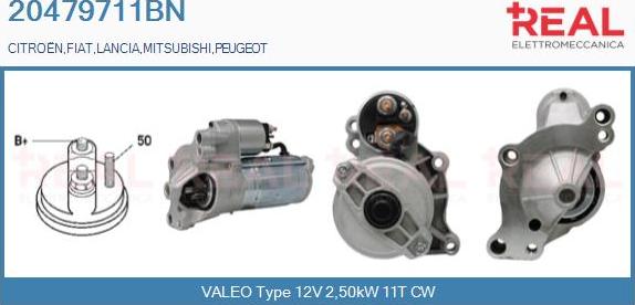 REAL 20479711BN - Démarreur droxauto.com