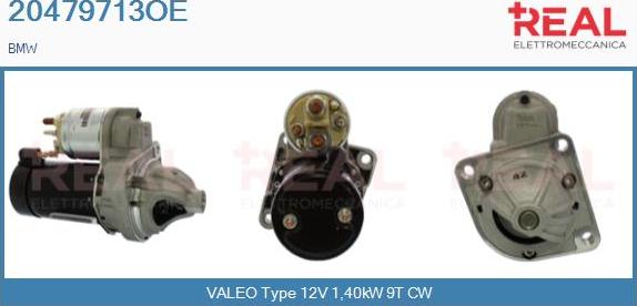 REAL 20479713OE - Démarreur droxauto.com