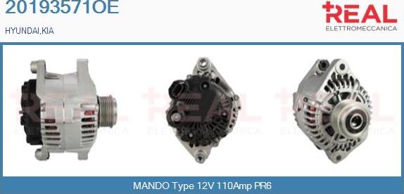 REAL 20193571OE - Alternateur droxauto.com
