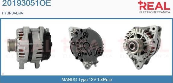 REAL 20193051OE - Alternateur droxauto.com