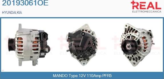 REAL 20193061OE - Alternateur droxauto.com