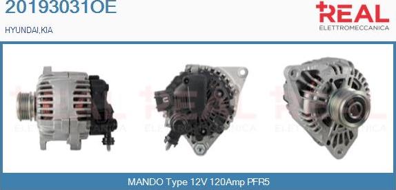 REAL 20193031OE - Alternateur droxauto.com