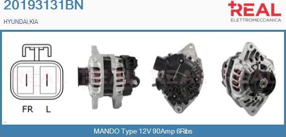 REAL 20193131BN - Alternateur droxauto.com