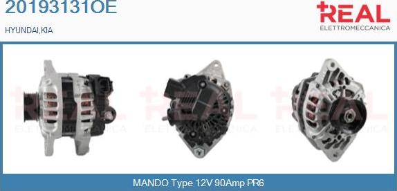 REAL 20193131OE - Alternateur droxauto.com